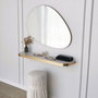 Hanah Home Espejo Dorado 90x60 cm